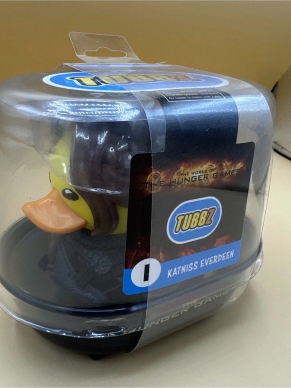 TUBBZ 1ST Edition Hunger Games: Katniss Everdeen  Collectible Duck Figure JEEP